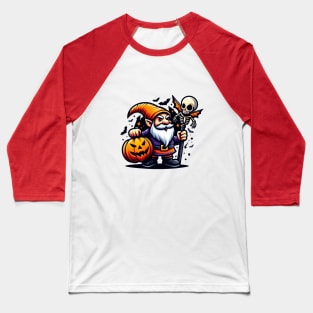 Halloween Gnome Baseball T-Shirt